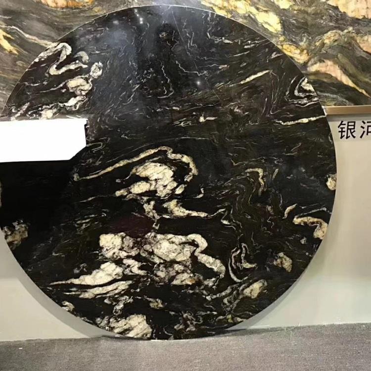 Lajes de Granito Preto Cósmico Polido (2)