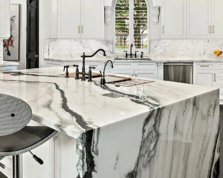 Panda White Marble Countertop Design Panda White Marble Countertop Design