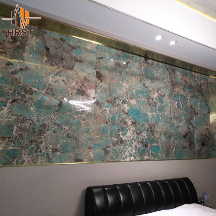 Brazilian Stone Green Amazonite Granite Slab Brazilian Stone Green Amazonite Granite Slab