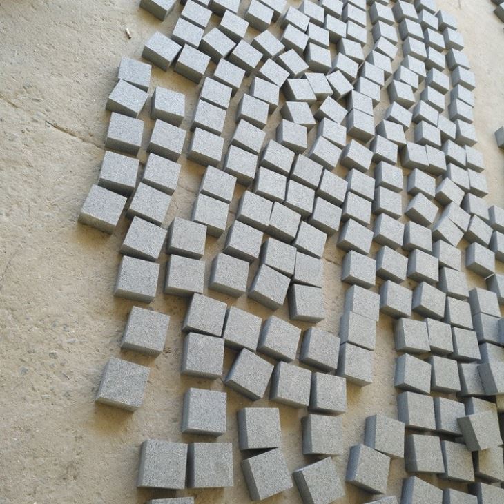 G654 Grey Granite Cube Stone (5) G654 Grey Granite Cube Stone (5)