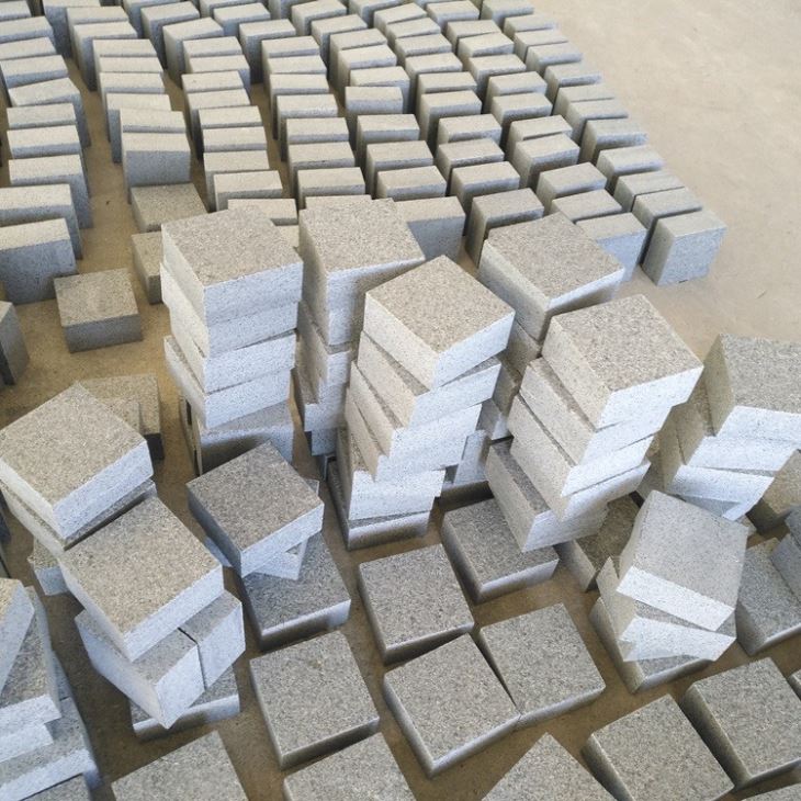 G654 Grey Granite Cube Stone (3) G654 Grey Granite Cube Stone (3)
