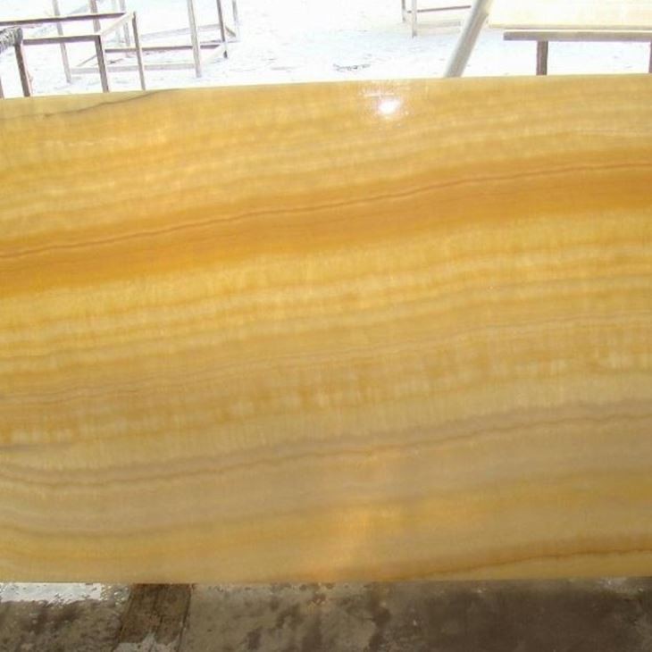 Lajes de ônix amarelo mel