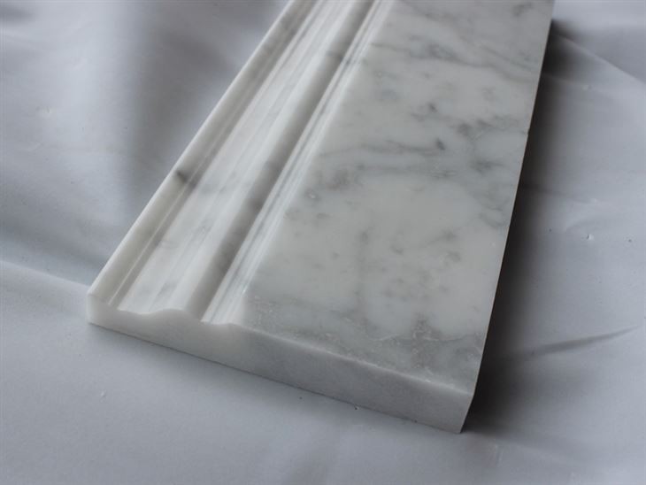 White Marble Skirting Baseboard