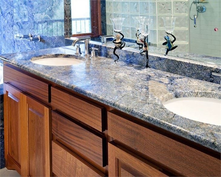 Azul Bahia Granite Countertop