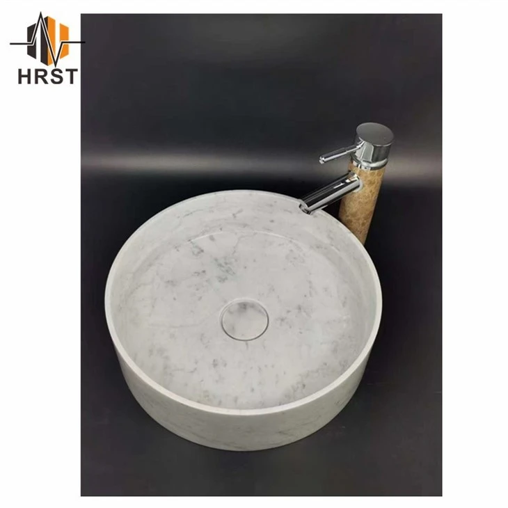 Bianco Carrara White Marble Basin (3) Bianco Carrara White Marble Basin (3)