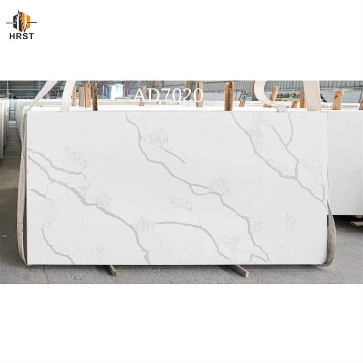 quartz slabs diamond white