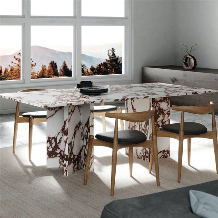 marble table