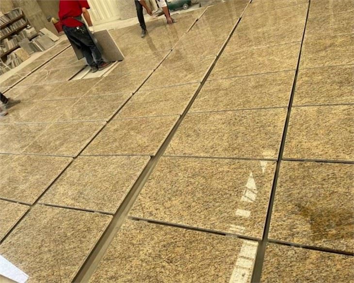 Natural Yellow Granite Tiles