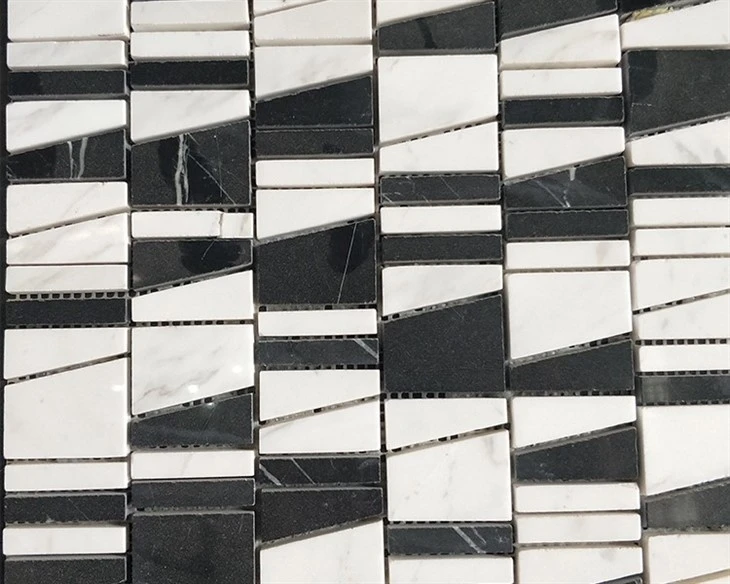 black mosaic