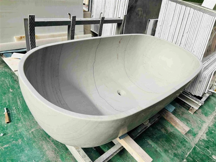 Mont Blanc Quartzite Bathtub Mont Blanc Quartzite Bathtub