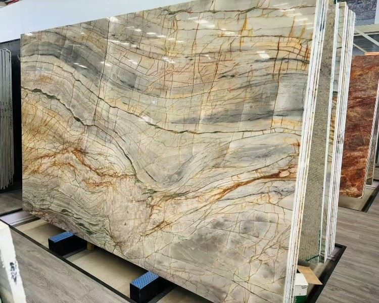 Quartzite Michelangelo slab Quartzite Michelangelo slab
