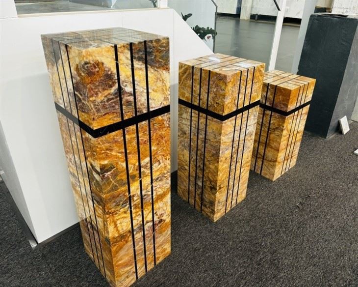Royal Van Gogh Marble side tables Royal Van Gogh Marble side tables