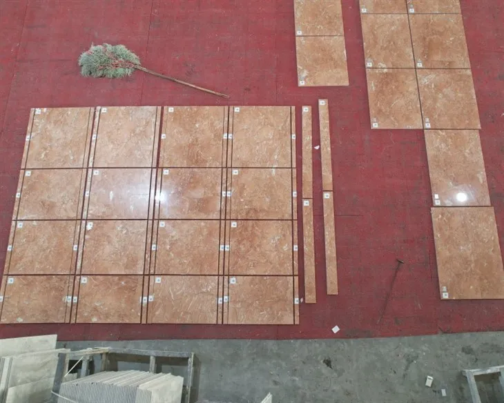 Tea Rose Marble Tiles